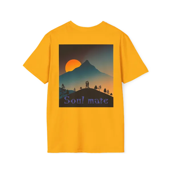 Romantic_Sunset_Couple_Art_T_Shirt_Colorful_Painting_Tee_Royal