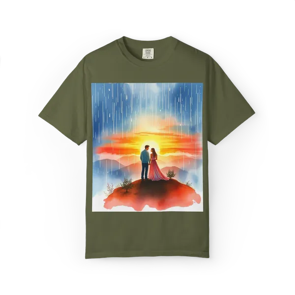 Romantic_Sunset_Couple_T_Shirt_Anniversary_Gift_Tee_Hemp