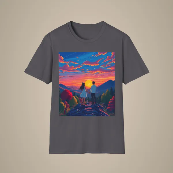 Sci_Fi_Romantic_Mountain_Couple_T_Shirt_Galaxy_Love_Tee_Charcoal