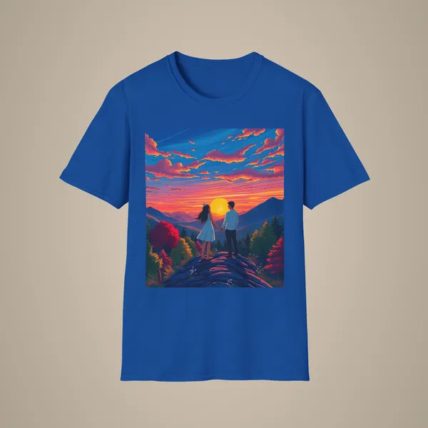 Sci_Fi_Romantic_Mountain_Couple_T_Shirt_Galaxy_Love_Tee_Royal