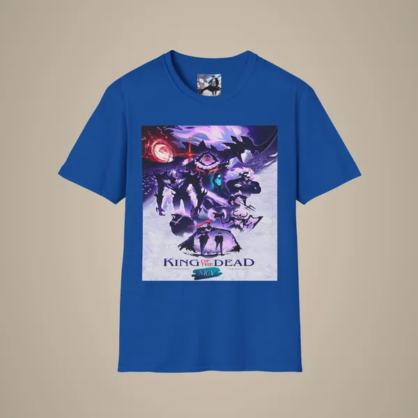 King_Of_The_Dead_Graphic_Tee_Gamer_Halloween_Shirt_Royal