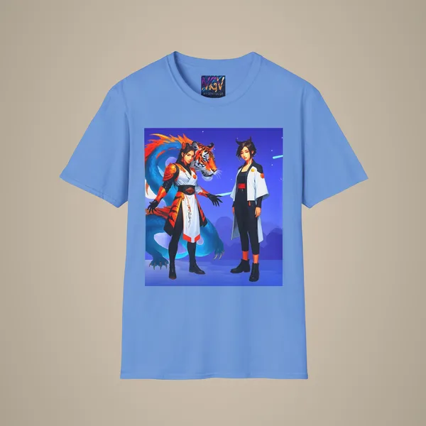 Fantasy_Adventure_Colorful_Tee_Anime_Cosplay_T_Shirt_Carolina_Blue