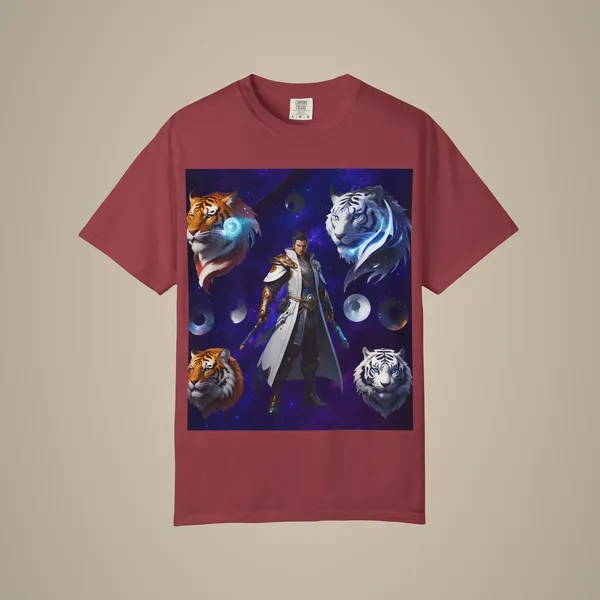 Fantasy_Themed_Garment_Dyed_Tee_Majestic_Creature_Shirt_Chili