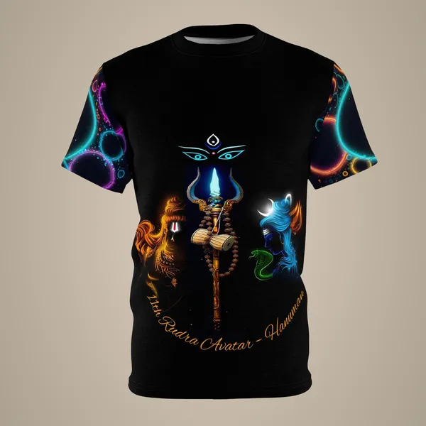 Rudra_Hanuman_Sacred_Spirit_Tee_Black_Stitching_4_Oz