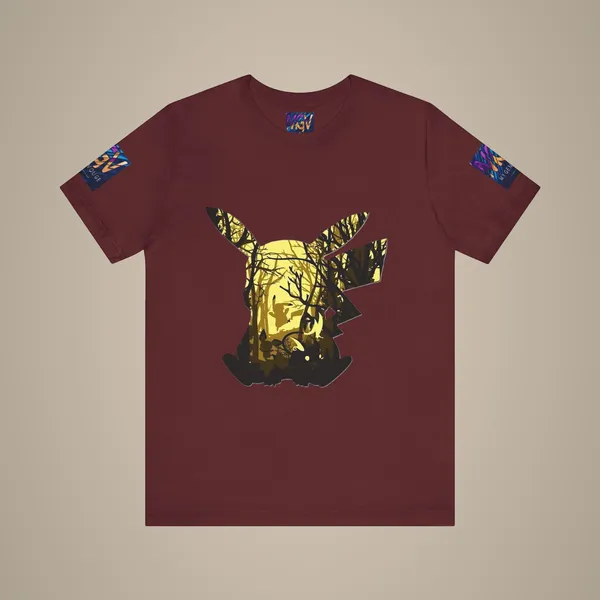 Unisex_Pok_Mon_Generation_Tee_Maroon