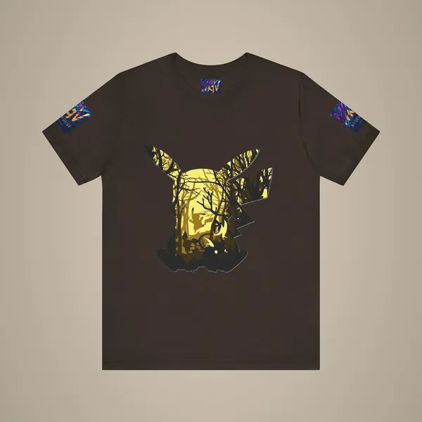 Unisex_Pok_Mon_Generation_Tee_Brown