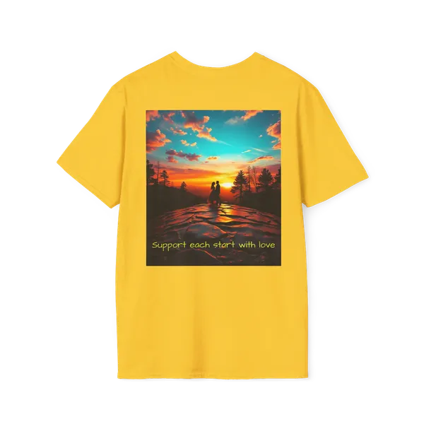 Support_Love_Sunset_T_Shirt_Couples_Graphic_Tee_Purple