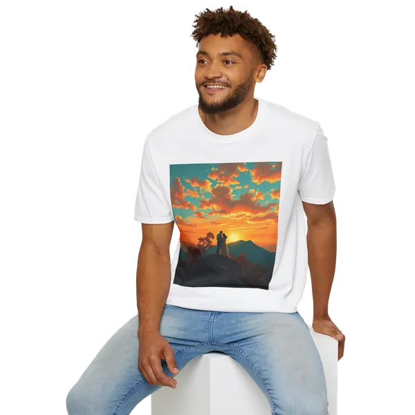 Support_Love_Sunset_T_Shirt_Couples_Graphic_Tee_White