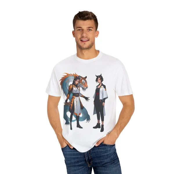 Vintage_Wildlife_Tee_Tiger_Dragon_Nature_Shirt_Vineyard