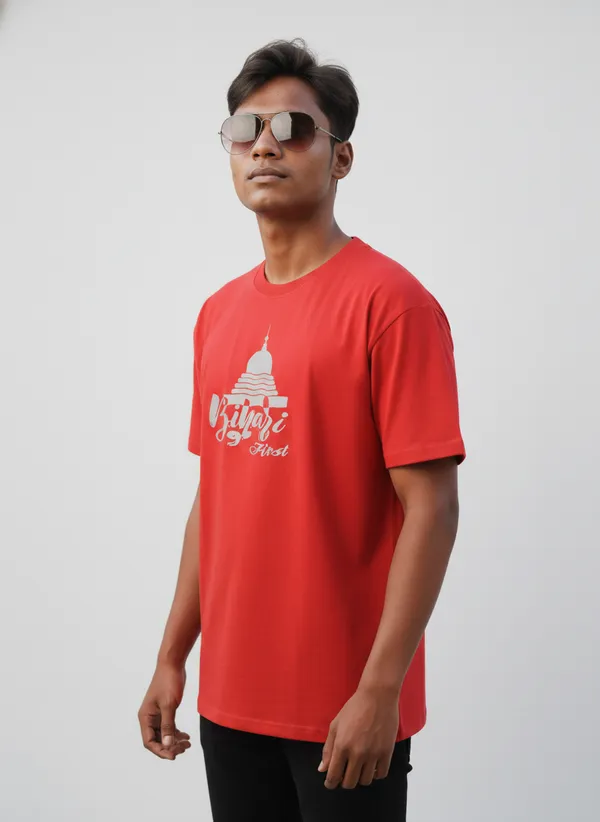 Brown_Premium_Pure_Cotton_Bio_Washed_T-Shirt_For_Men