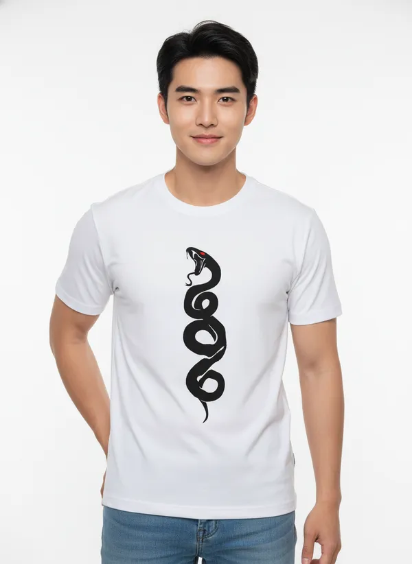 White_Premium_Polyester_T-Shirt_For_Men