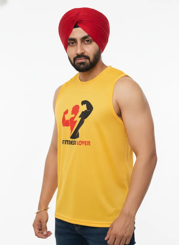 Yellow_Premium_Dry_Fit_Fabric_Gym_Vest_For_Men