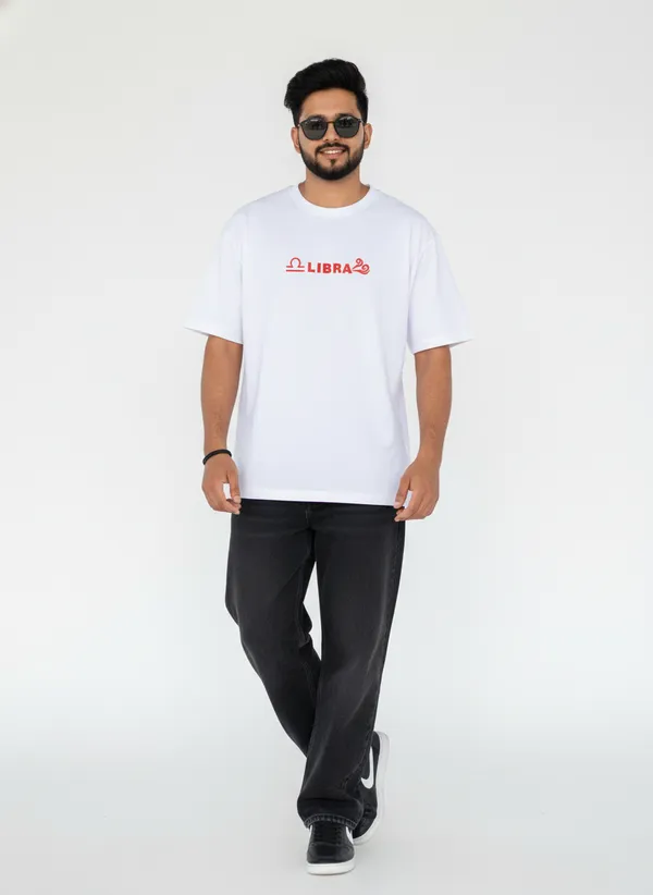 White_Premium_Pure_Cotton_&_Bio_Washed_T-Shirt_For_Men