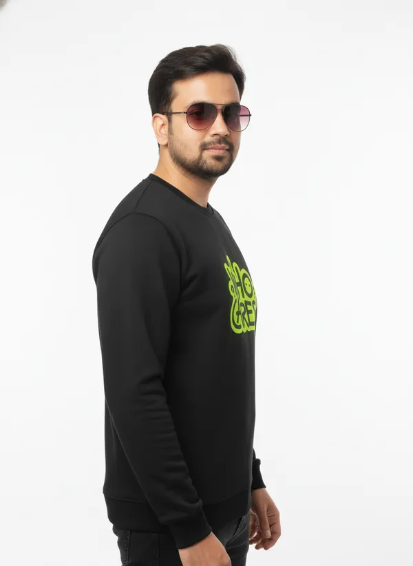 Black_Premium_Cotton_Sweatshirt_For_Men