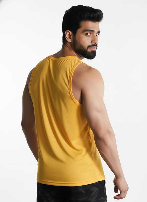 Yellow_Premium_Dry_Fit_Fabric_Gym_Vest_For_Men
