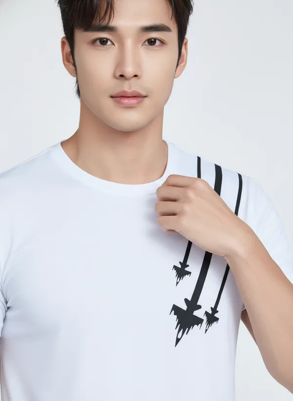 White_Premium_Polyester_T-Shirt_For_Men