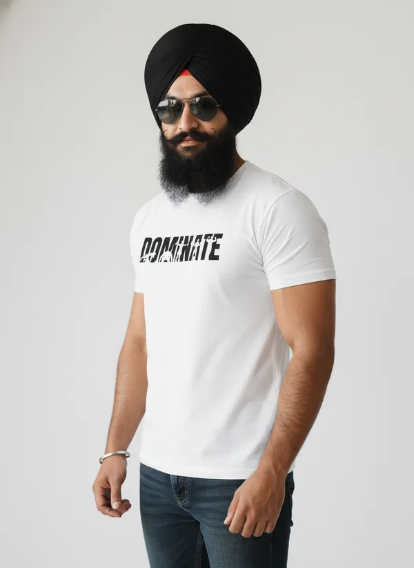 White_Premium_Polyester_T-Shirt_For_Men