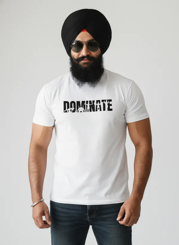 White_Premium_Polyester_T-Shirt_For_Men