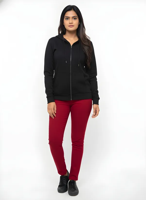 Cotton_Zip_Hoodie_For_Women