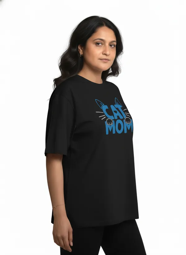 Black_Premium_Pure_Cotton_Bio_Washed_T-Shirt_For_Women