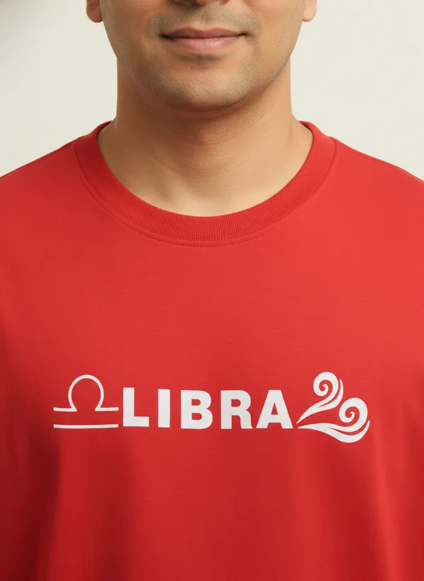 Red_Premium_Pure_Cotton_&_Bio_Washed_T-Shirt_For_Men