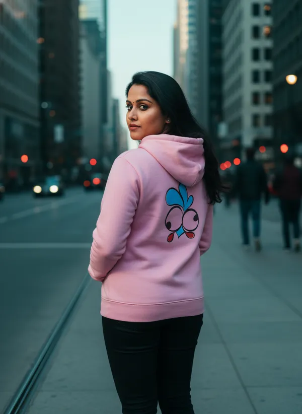 Pink_Premium_Cotton_Hoodie_For_Women