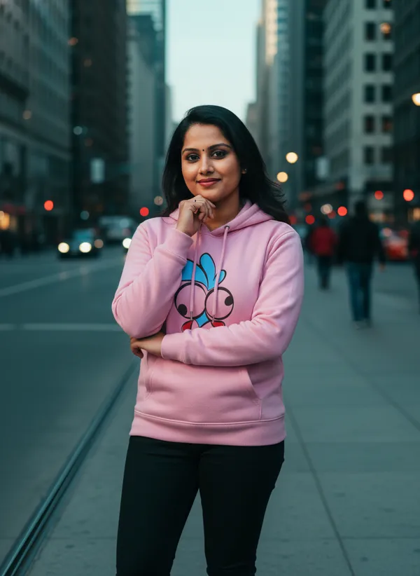 Pink_Premium_Cotton_Hoodie_For_Women