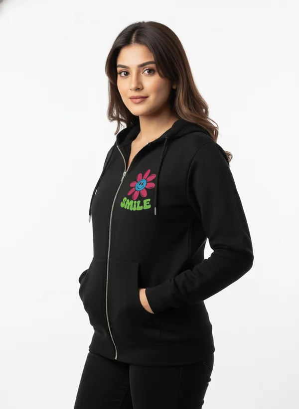 Cotton_Zip_Hoodie_For_Women
