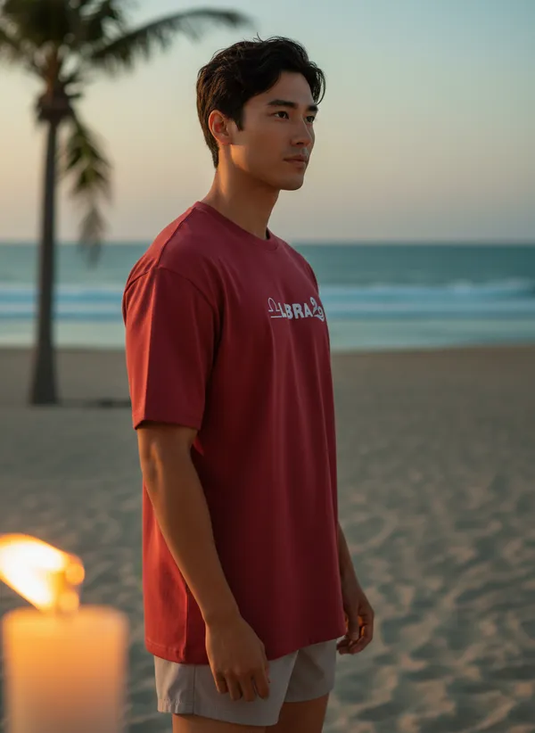 Maroon_Premium_Pure_Cotton_&_Bio_Washed_T-Shirt_For_Men
