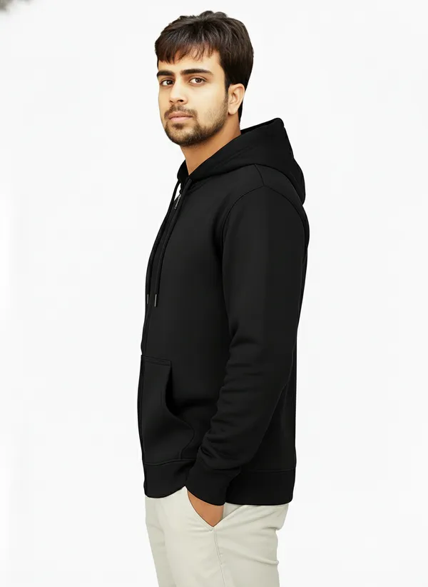 Black_Premium_Cotton_Zip_Hoodie_For_Men