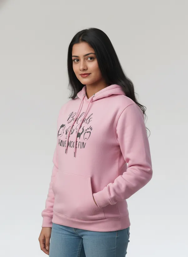 Pink_Premium_Cotton_Hoodie_For_Women