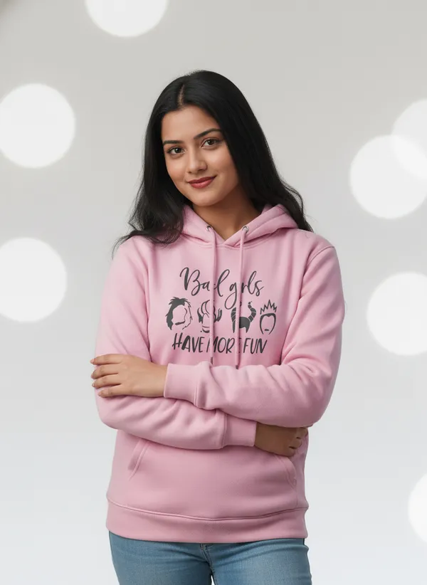 Pink_Premium_Cotton_Hoodie_For_Women