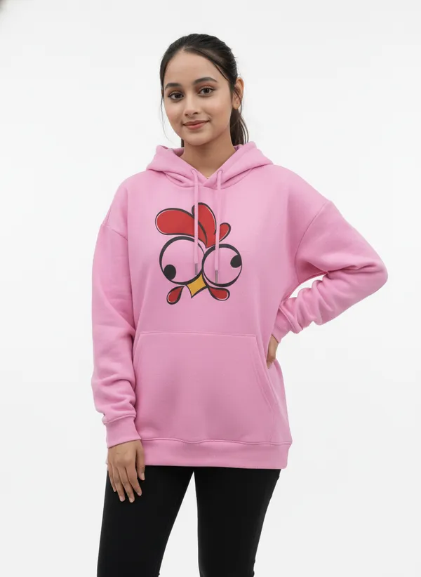 Pink_Premium_Cotton_Hoodie_For_Women