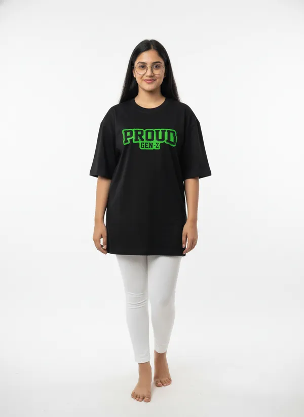 Black_Premium_Pure_Cotton_Bio_Washed_T-Shirt_For_Women