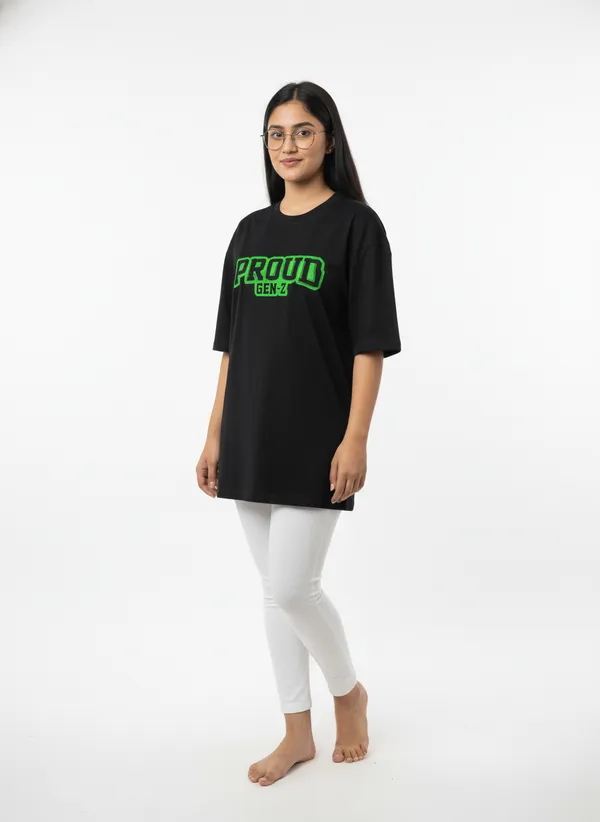 Black_Premium_Pure_Cotton_Bio_Washed_T-Shirt_For_Women