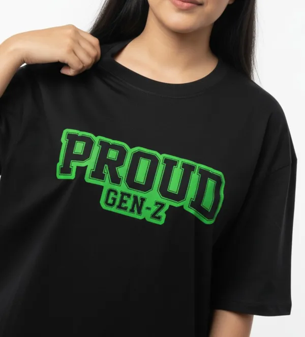Black_Premium_Pure_Cotton_Bio_Washed_T-Shirt_For_Women