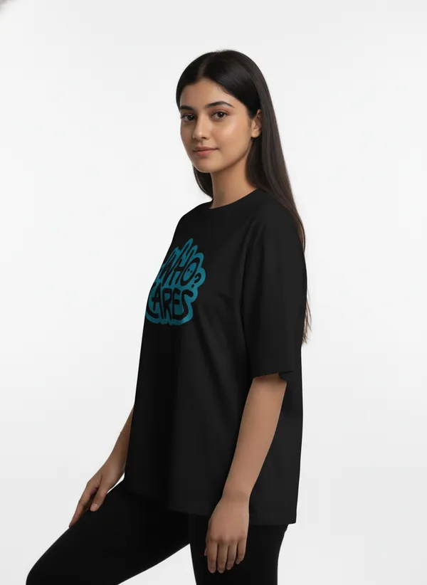 Black_Premium_Pure_Cotton_Bio_Washed_T-Shirt_For_Women