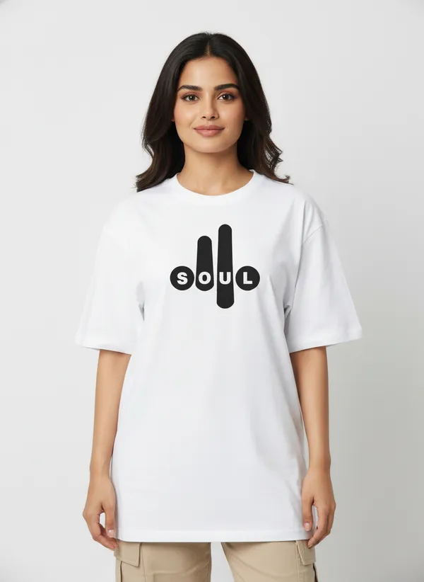 White_Premium_Pure_Cotton_Bio_Washed_T-Shirt_For_Women