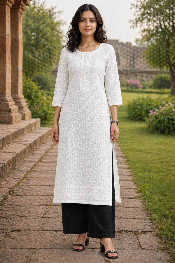 Ivory_Grace_Jacquard_Buti_Kurti