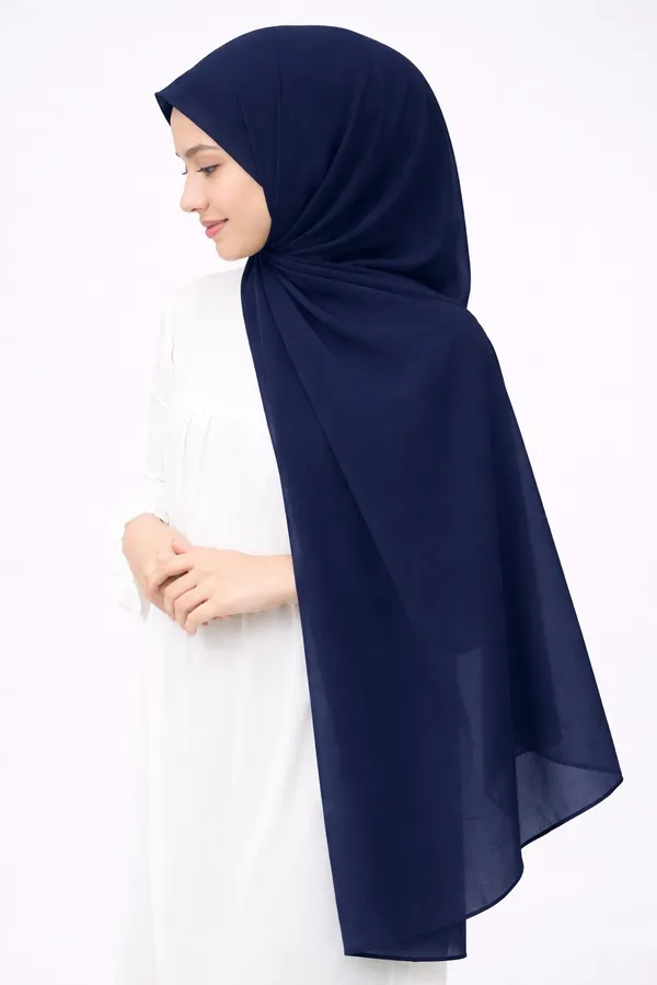 Navy_Blue_Chiffon_Hijab