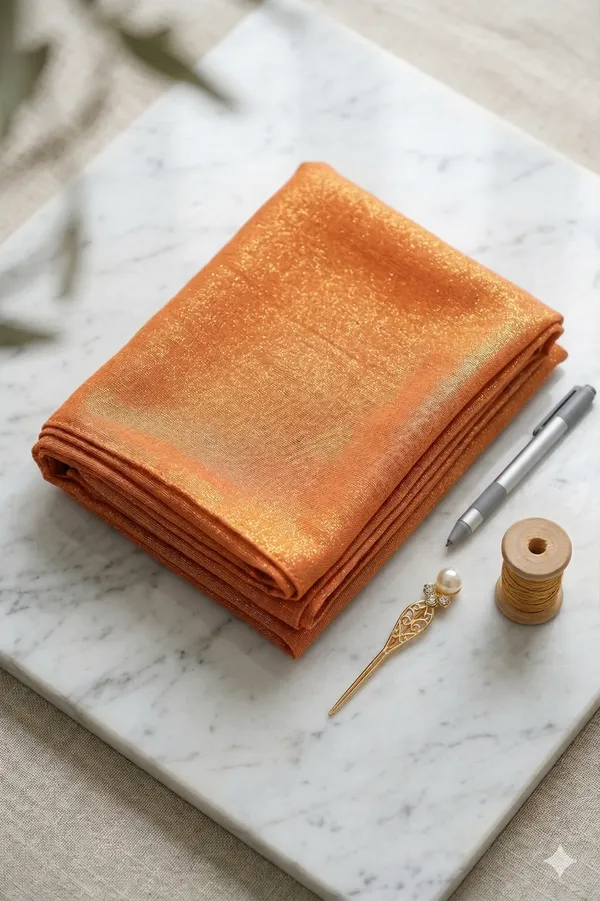 Orange_Gold_Hijab_—_Shimmer_Luster_Collection