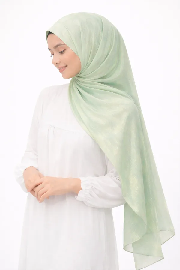 Green_Gold_Hijab_—_Shimmer_Luster_Collection