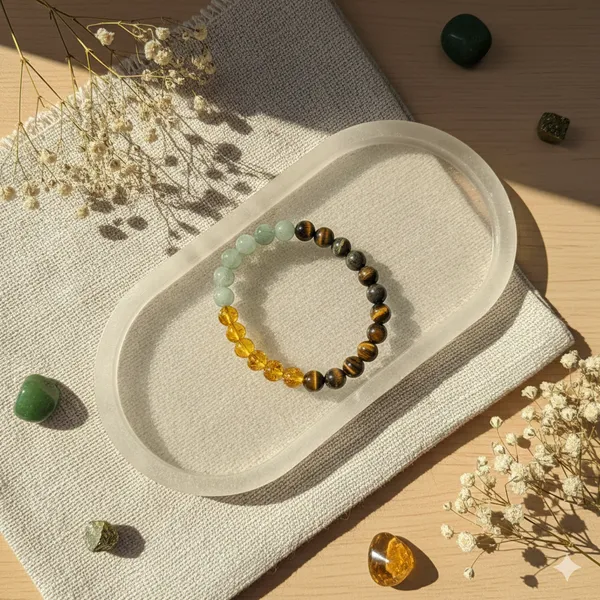 Multicolor_Premium_Money_Magnet_Crystal_Bracelet_&_Money_Tray_(Combo)
