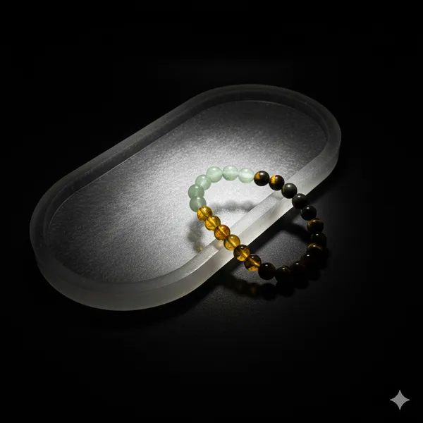 Multicolor_Premium_Money_Magnet_Crystal_Bracelet_&_Money_Tray_(Combo)