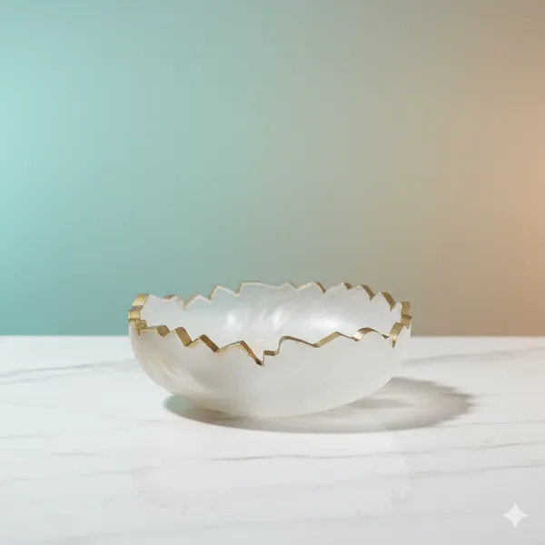White_Premium_Selenite_Resin_Money_Bowl