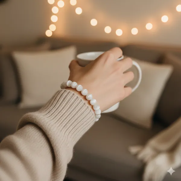 White_Premium_Selenite_Bracelet
