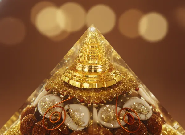 Golden_Premium_Orgonite_Pyramid_Orgonite_Pyramid