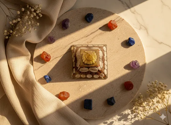 Golden_Premium_Orgonite_Pyramid_Orgonite_Pyramid