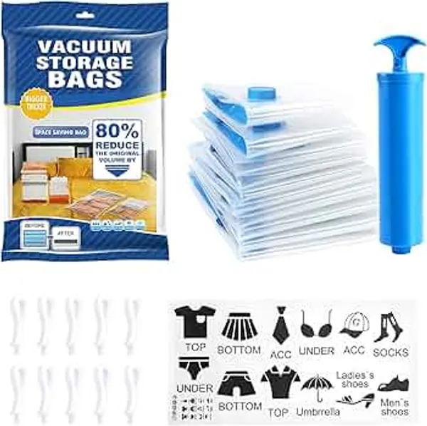 Vaccum_Storage_Bags__5_pc_set_with_Pump