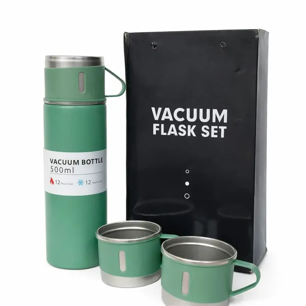 Green_Stainless_Steel_Vacuum_Flask_Set_Of_3